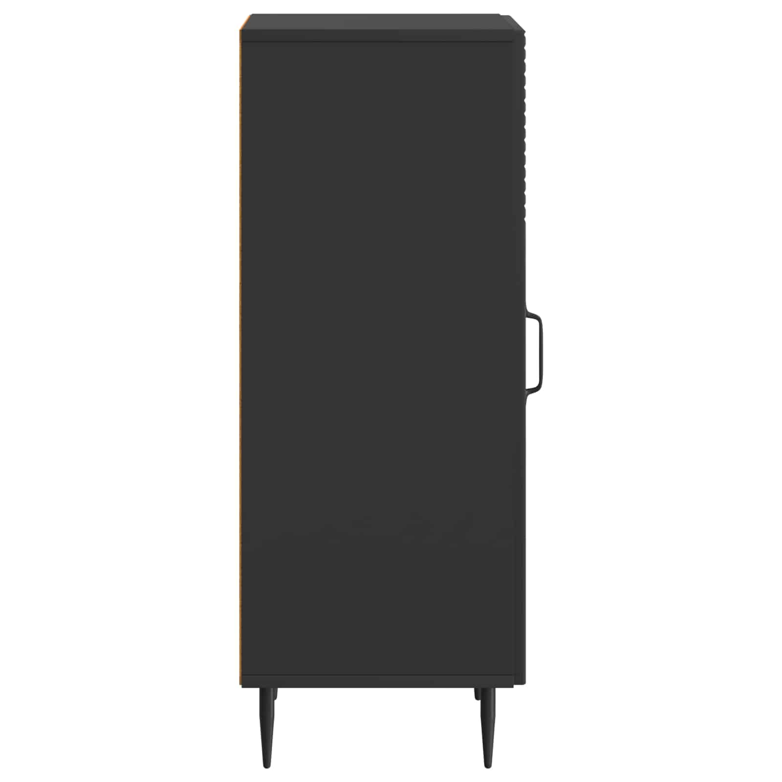Dressoir Zwart 33 x 34,5 x 89,5 cm Bewerkt hout