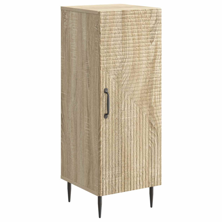 Dressoir Sonoma Eiken 33 x 34,5 x 89,5 cm Bewerkt hout