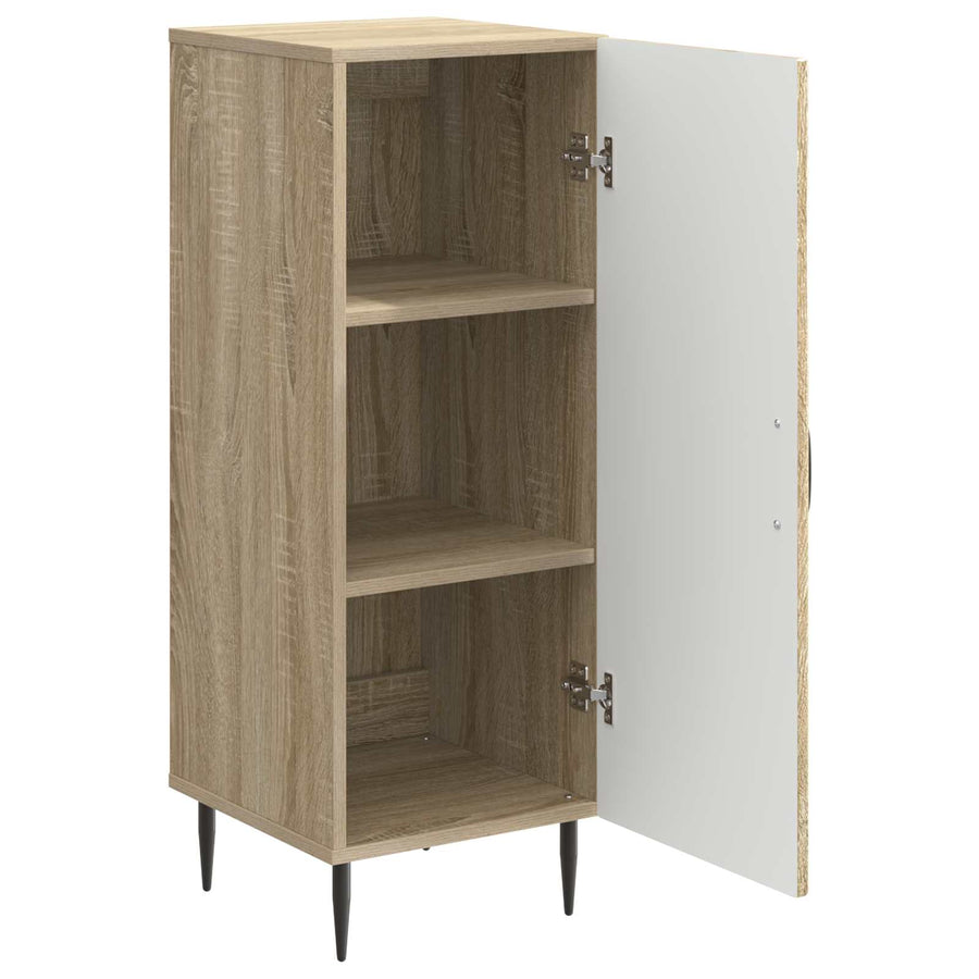 Dressoir Sonoma Eiken 33 x 34,5 x 89,5 cm Bewerkt hout