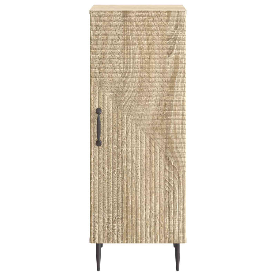 Dressoir Sonoma Eiken 33 x 34,5 x 89,5 cm Bewerkt hout