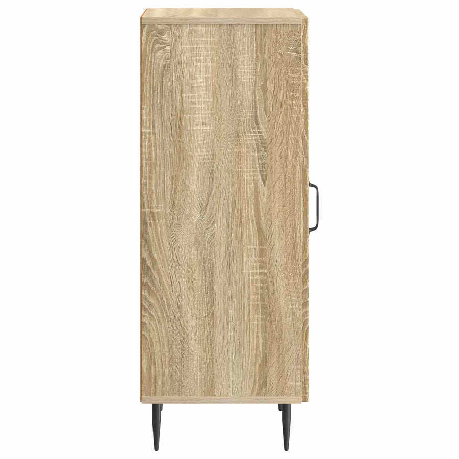 Dressoir Sonoma Eiken 33 x 34,5 x 89,5 cm Bewerkt hout