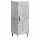 Dressoir 33x34,5x89,5 cm betongrijs bewerkt hout