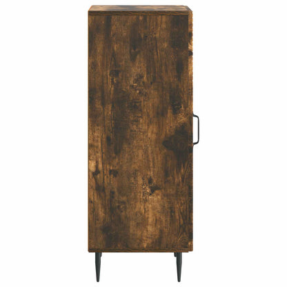 Dressoir Gerookt eiken 33 x 34,5 x 89,5 cm Bewerkt hout