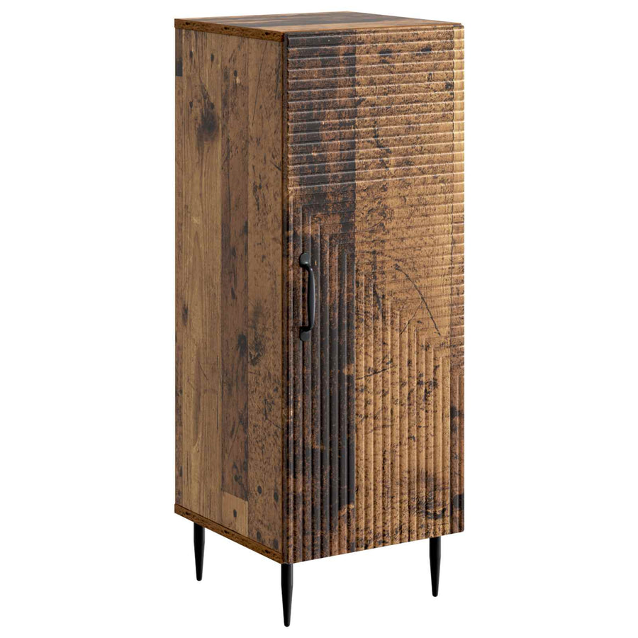 Dressoir Oud hout 33 x 34,5 x 89,5 cm Bewerkt hout