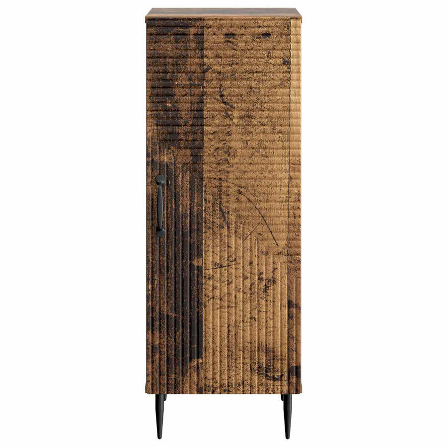 Dressoir Oud hout 33 x 34,5 x 89,5 cm Bewerkt hout