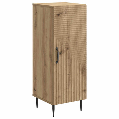 Dressoir Artisanaal eiken 33 x 34,5 x 89,5 cm Bewerkt hout