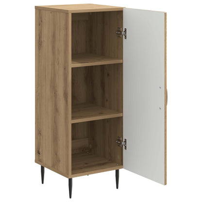 Dressoir Artisanaal eiken 33 x 34,5 x 89,5 cm Bewerkt hout