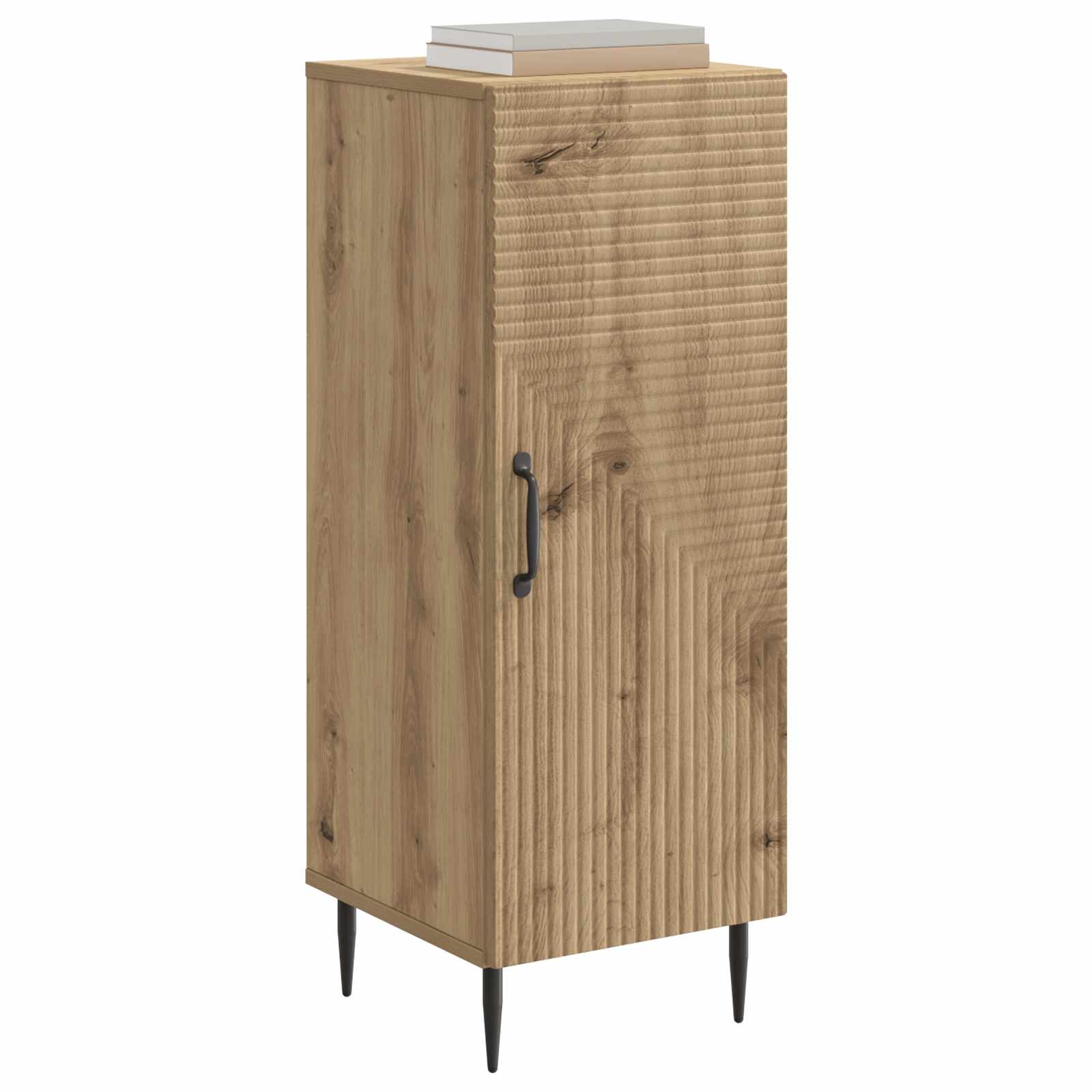 Dressoir Artisanaal eiken 33 x 34,5 x 89,5 cm Bewerkt hout