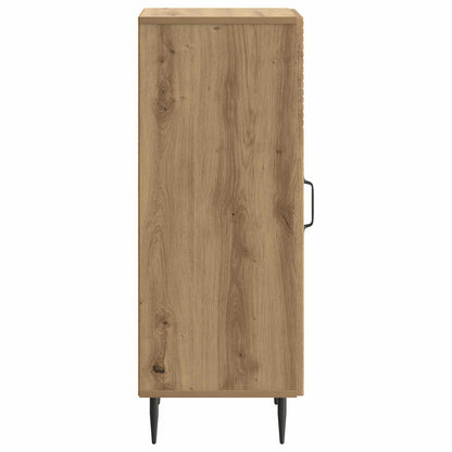 Dressoir Artisanaal eiken 33 x 34,5 x 89,5 cm Bewerkt hout