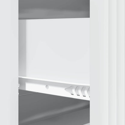 Ladenkast Wit 66 x 34,5 x 89,5 cm Bewerkt hout