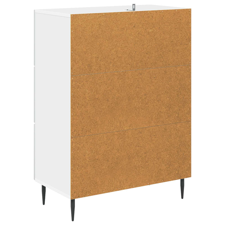 Ladenkast Wit 66 x 34,5 x 89,5 cm Bewerkt hout