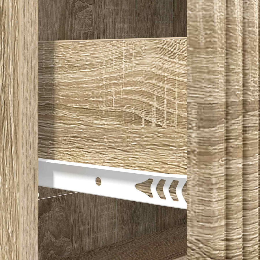 Ladenkast Sonoma Eiken 66 x 34,5 x 89,5 cm Bewerkt hout