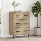 Sonoma Oak Chest of Drawers 66 x 34.5 x 89.5 cm Engineered wood