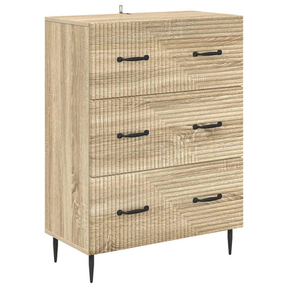 Ladenkast Sonoma Eiken 66 x 34,5 x 89,5 cm Bewerkt hout
