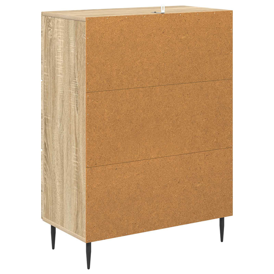 Ladenkast Sonoma Eiken 66 x 34,5 x 89,5 cm Bewerkt hout