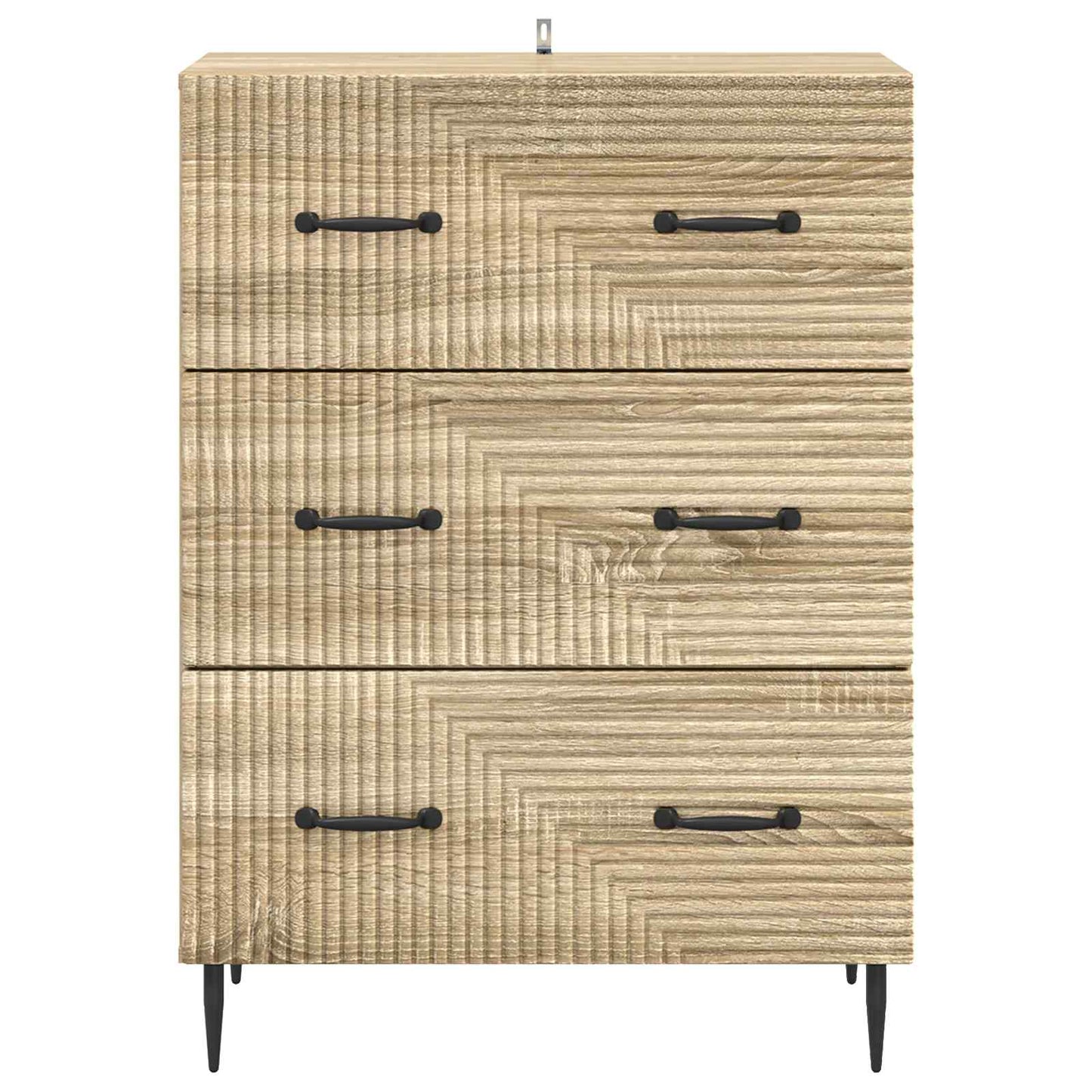 Ladenkast Sonoma Eiken 66 x 34,5 x 89,5 cm Bewerkt hout