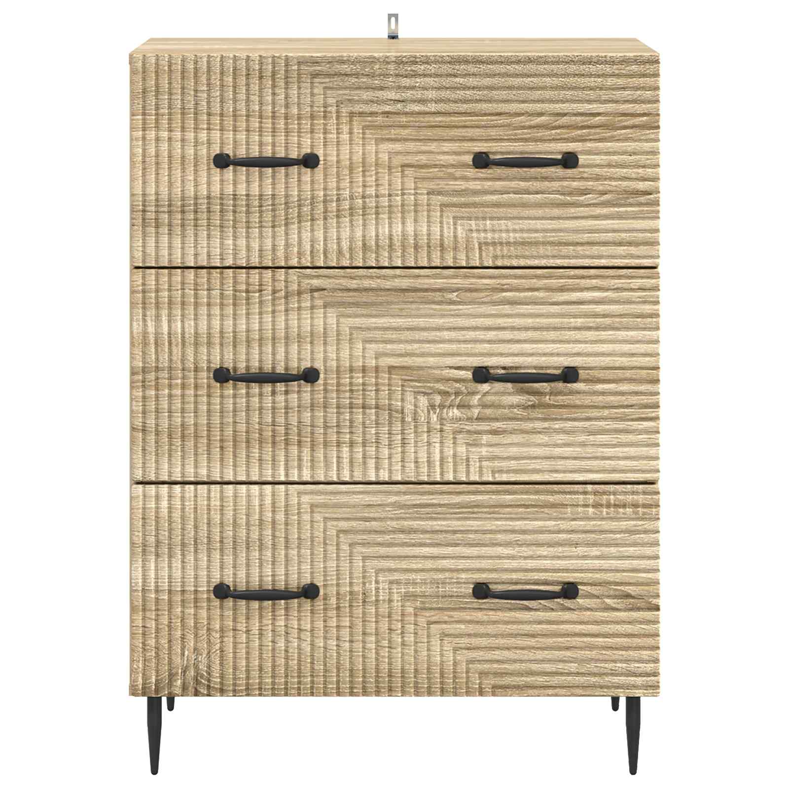 Ladenkast Sonoma Eiken 66 x 34,5 x 89,5 cm Bewerkt hout