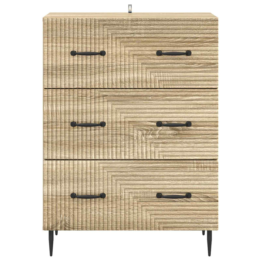 Ladenkast Sonoma Eiken 66 x 34,5 x 89,5 cm Bewerkt hout