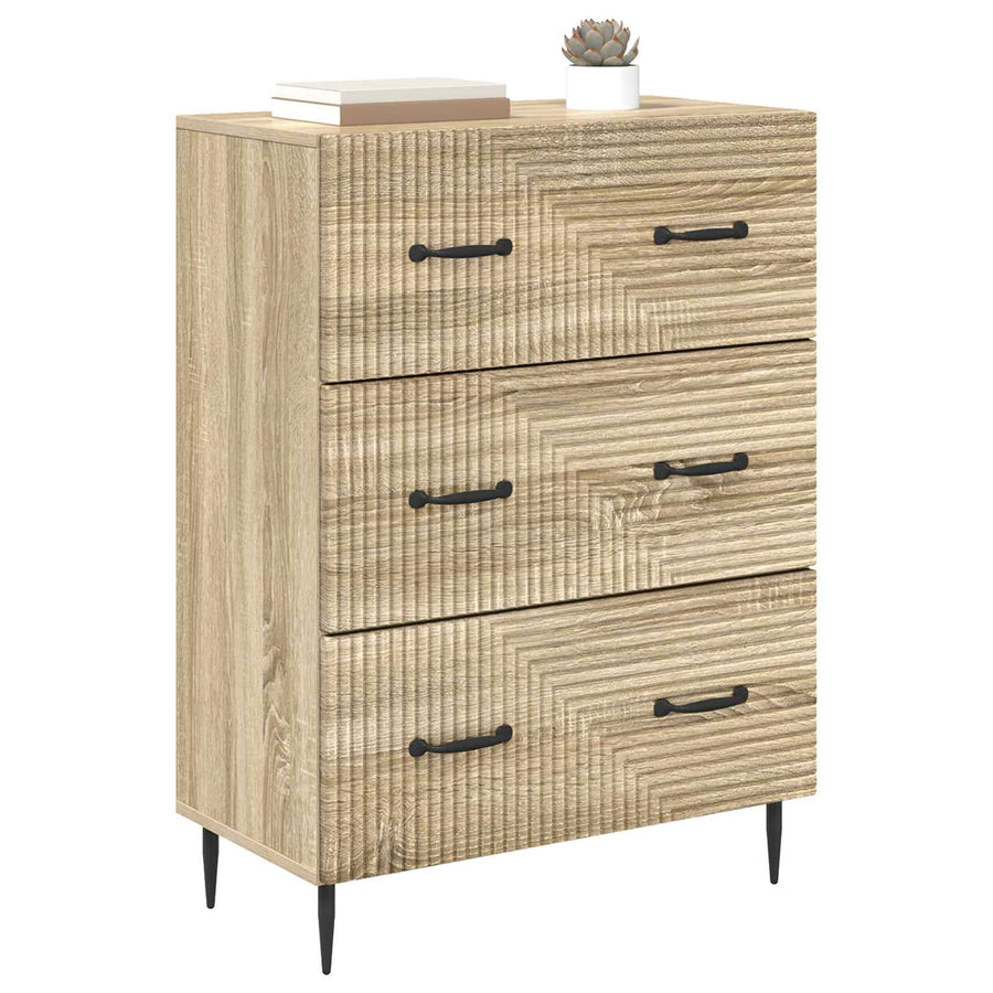 Ladenkast Sonoma Eiken 66 x 34,5 x 89,5 cm Bewerkt hout