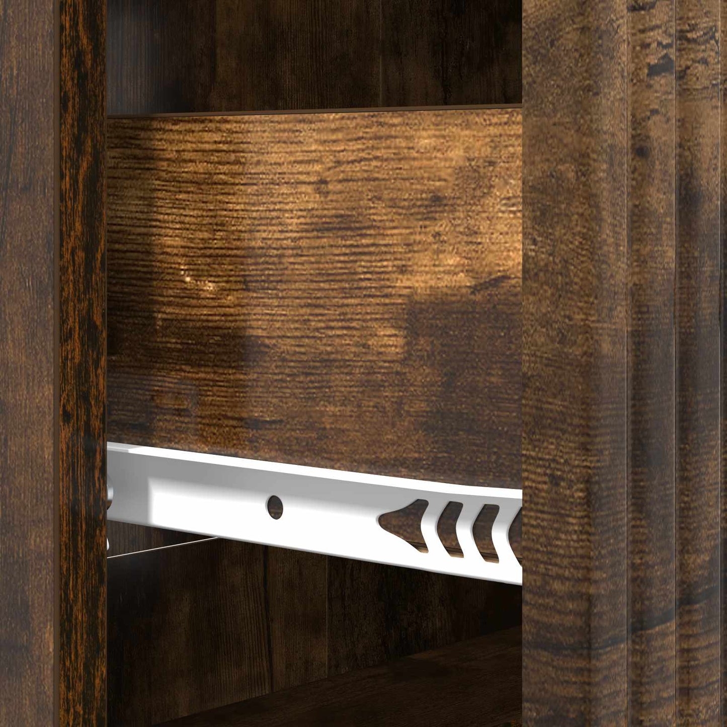 Ladenkast Gerookt eiken 66 x 34,5 x 89,5 cm Bewerkt hout