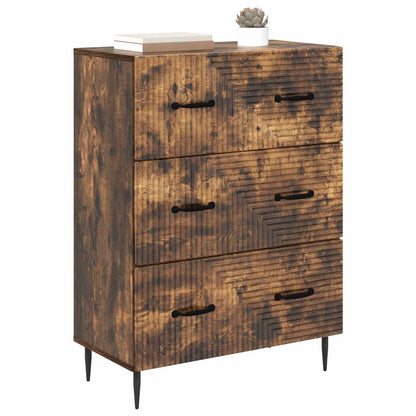 Ladenkast Gerookt eiken 66 x 34,5 x 89,5 cm Bewerkt hout