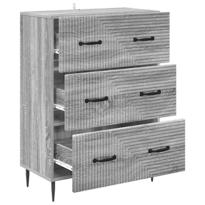 Ladenkast Grijs Sonoma 66 x 34,5 x 89,5 cm Bewerkt hout