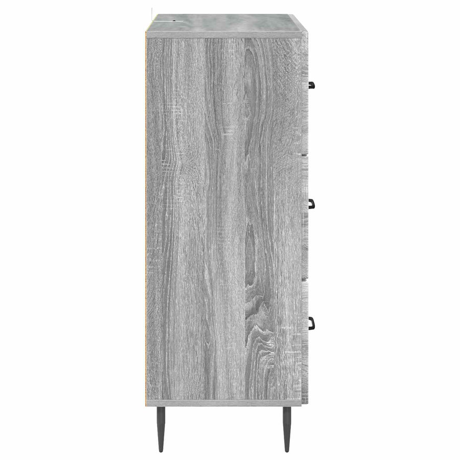 Ladenkast Grijs Sonoma 66 x 34,5 x 89,5 cm Bewerkt hout