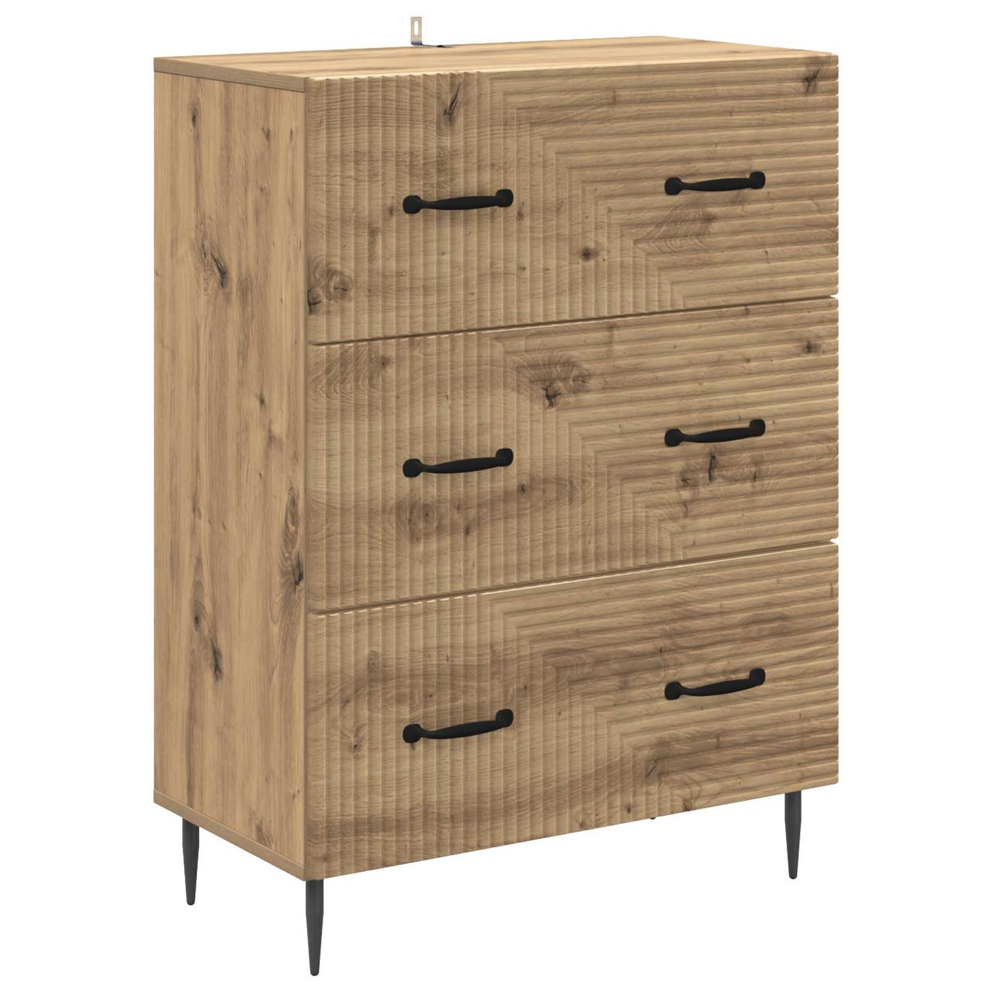 Ladenkast Artisanaal eiken 66 x 34,5 x 89,5 cm Bewerkt hout