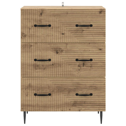 Ladenkast Artisanaal eiken 66 x 34,5 x 89,5 cm Bewerkt hout