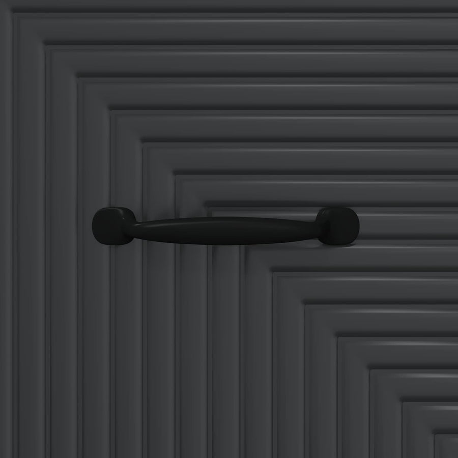 Ladenkast Zwart 33 x 34,5 x 89,5 cm Bewerkt hout