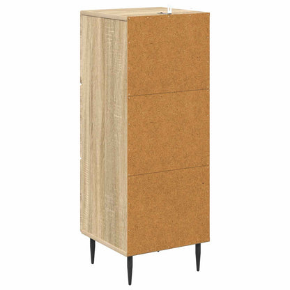 Ladenkast Sonoma Eiken 33 x 34,5 x 89,5 cm Bewerkt hout