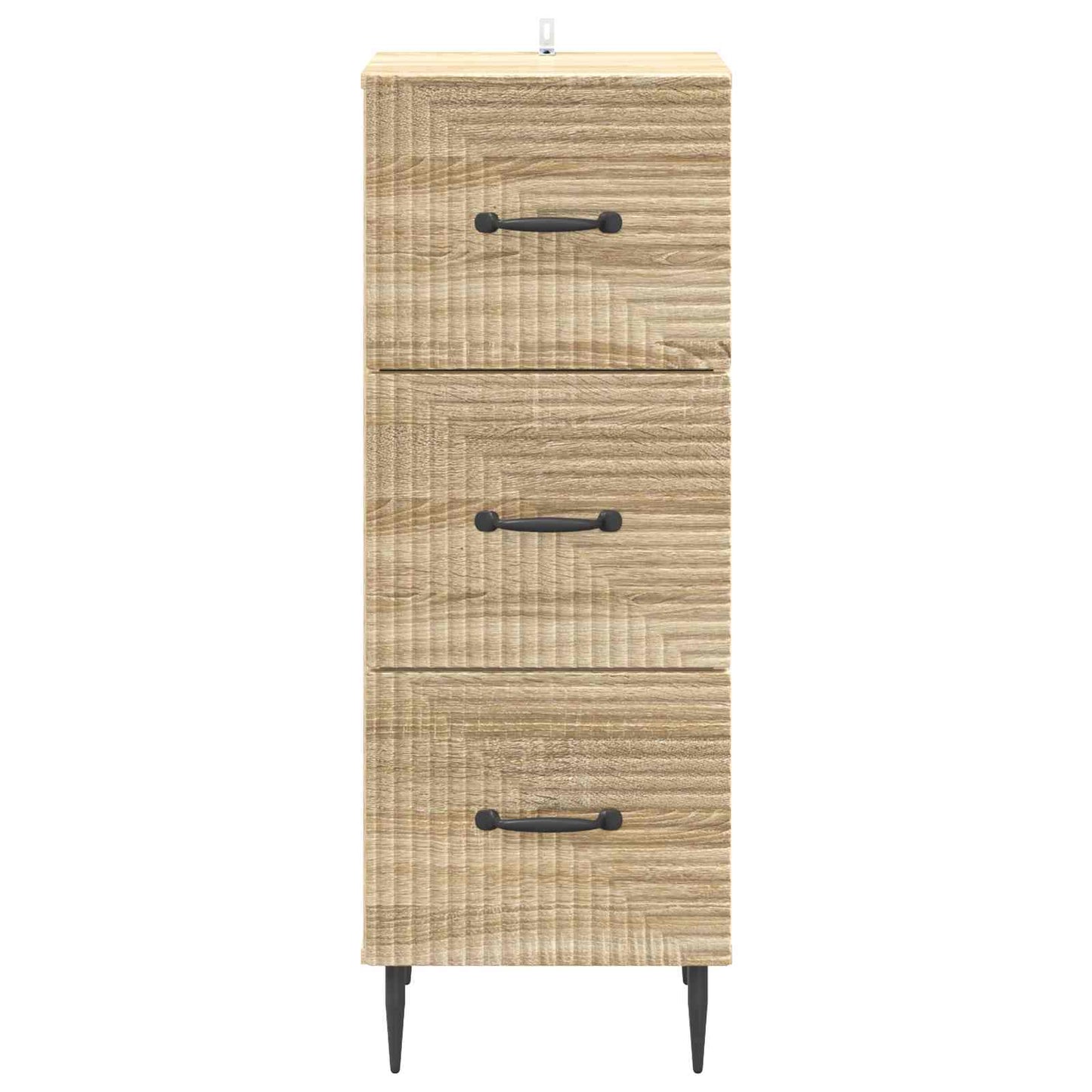 Ladenkast Sonoma Eiken 33 x 34,5 x 89,5 cm Bewerkt hout
