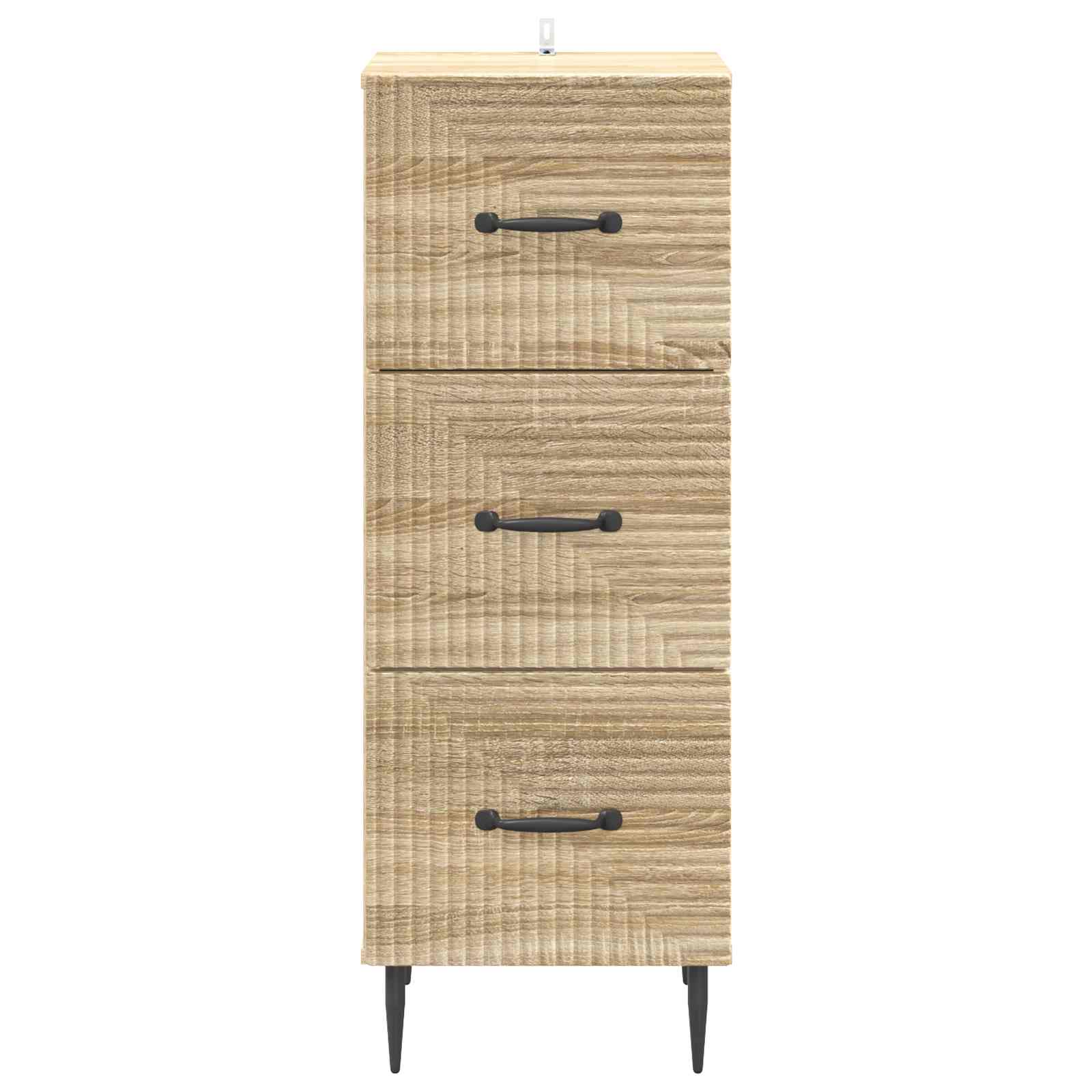 Ladenkast Sonoma Eiken 33 x 34,5 x 89,5 cm Bewerkt hout