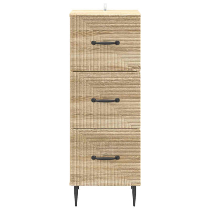 Ladenkast Sonoma Eiken 33 x 34,5 x 89,5 cm Bewerkt hout
