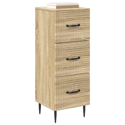 Ladenkast Sonoma Eiken 33 x 34,5 x 89,5 cm Bewerkt hout