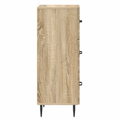 Ladenkast Sonoma Eiken 33 x 34,5 x 89,5 cm Bewerkt hout