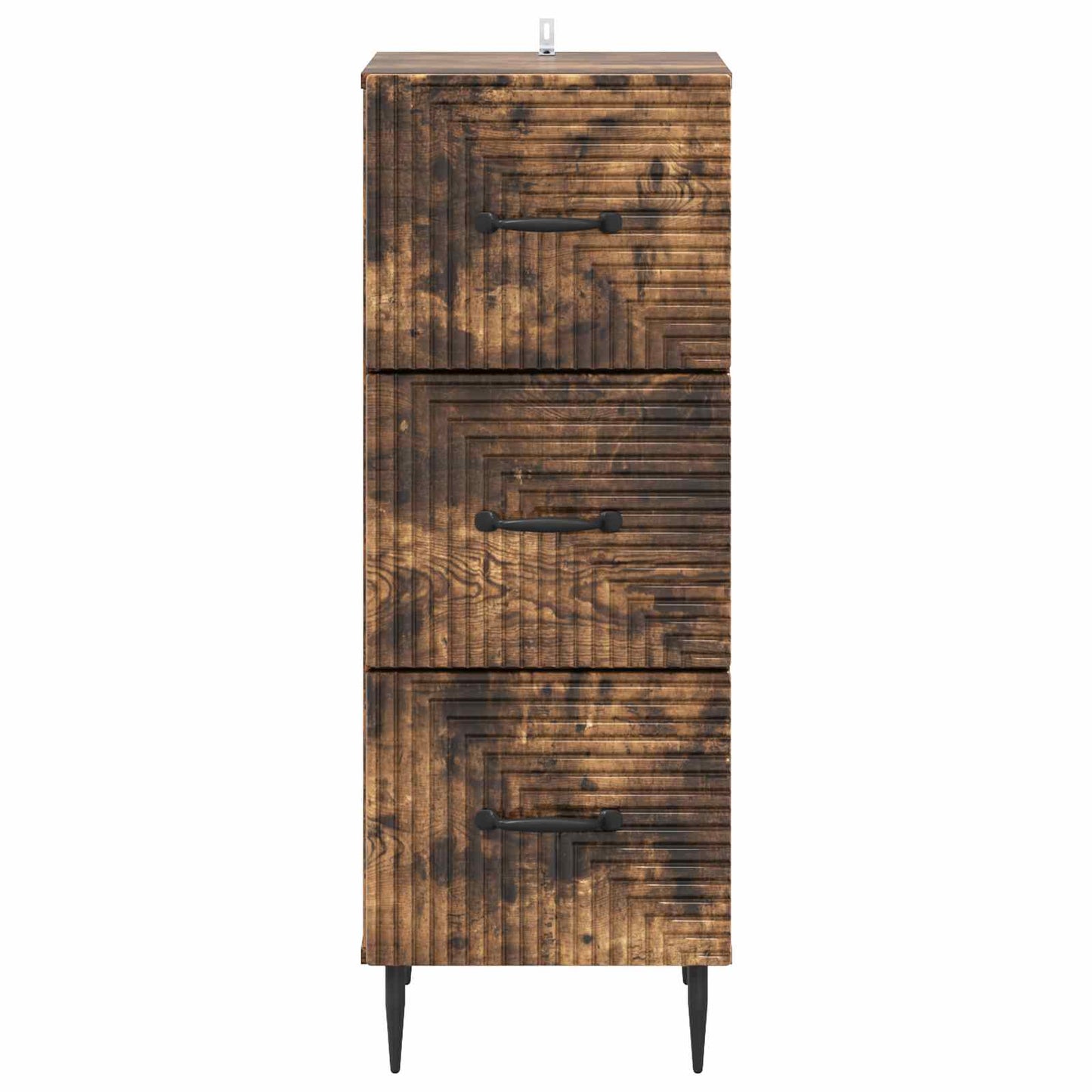 Ladenkast Gerookt eiken 33 x 34,5 x 89,5 cm Bewerkt hout