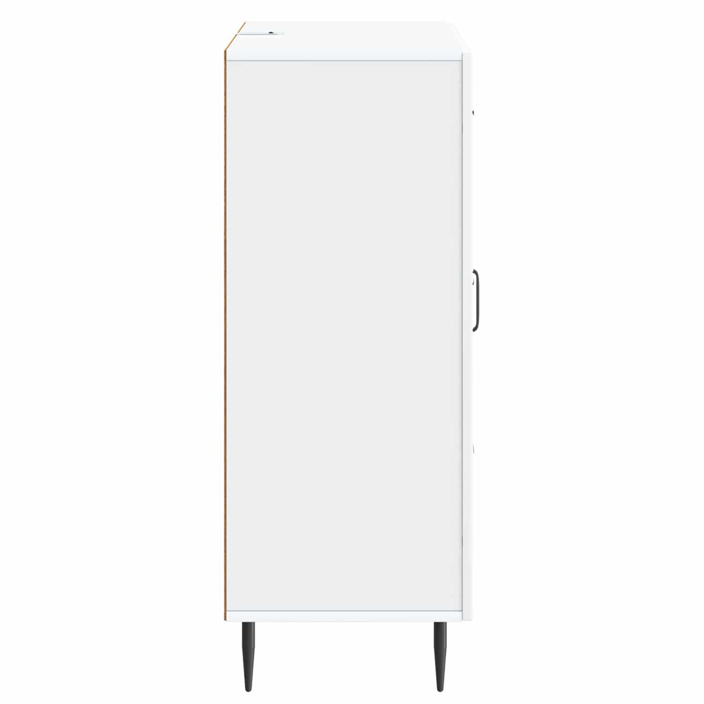 Dressoir met lade Wit 66 x 34,5 x 89,5 cm Bewerkt hout