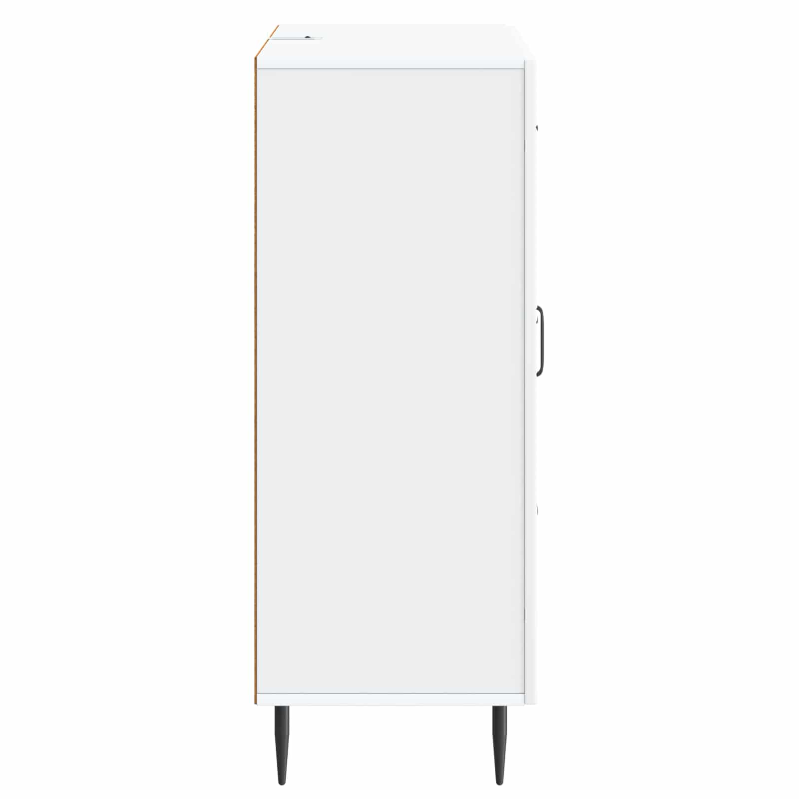 Dressoir met lade Wit 66 x 34,5 x 89,5 cm Bewerkt hout