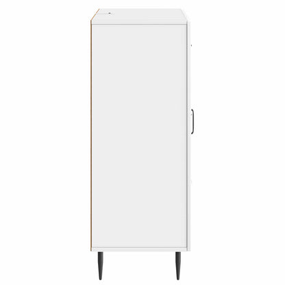 Dressoir Hoogglans Wit 66 x 34,5 x 89,5 cm Bewerkt hout