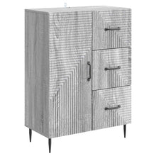 Dressoir met lade Grijs sonoma 66 x 34,5 x 89,5 cm Bewerkt hout