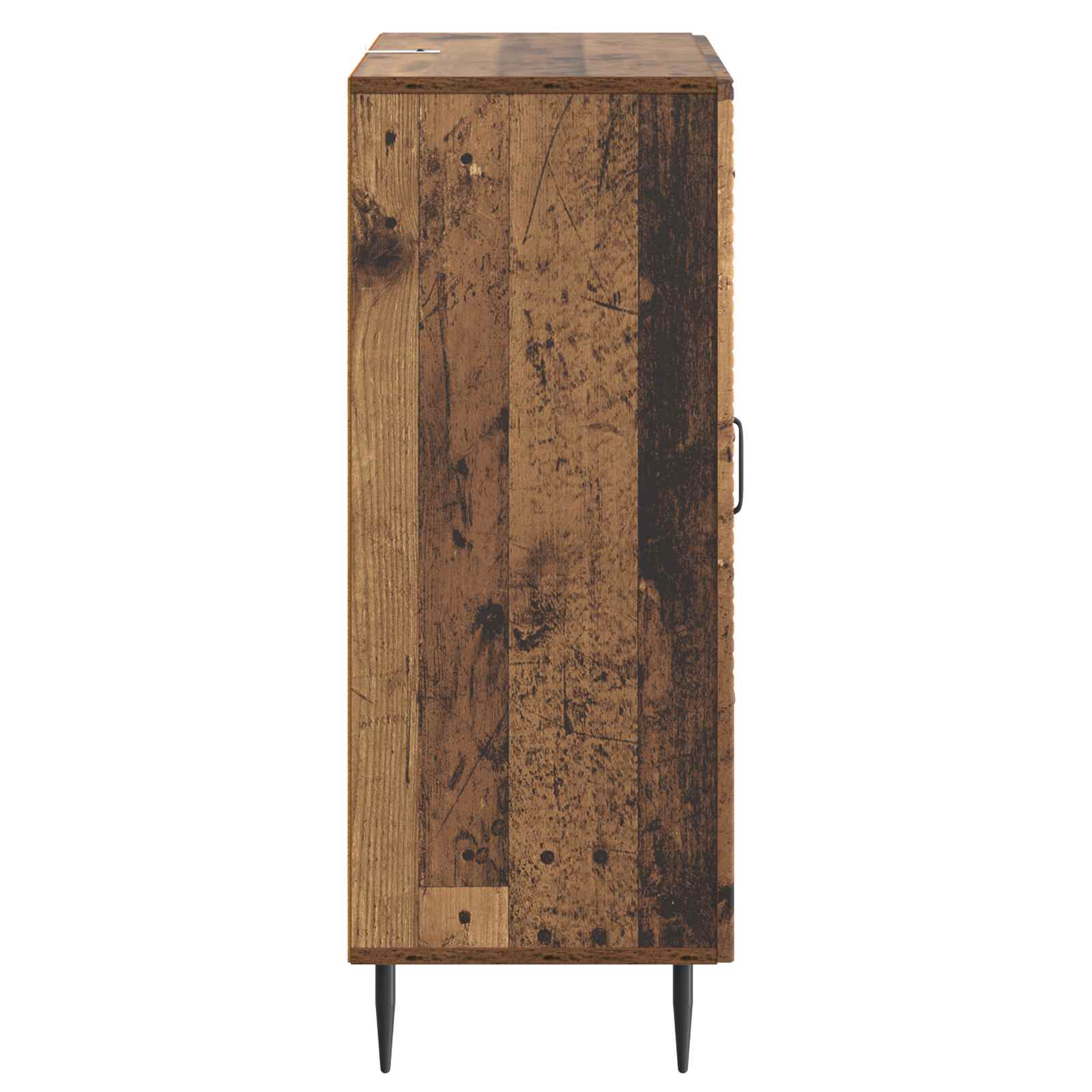 Dressoir 180 cm met metalen schuifdeuren | de Loods Meubelen