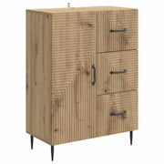 Dressoir 66x34,5x89,5 cm bewerkt hout