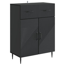 Dressoir met lade Zwart 66 x 34,5 x 89,5 cm Bewerkt hout
