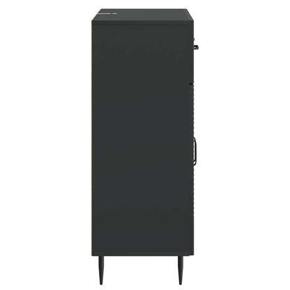 Dressoir met lade Zwart 66 x 34,5 x 89,5 cm Bewerkt hout