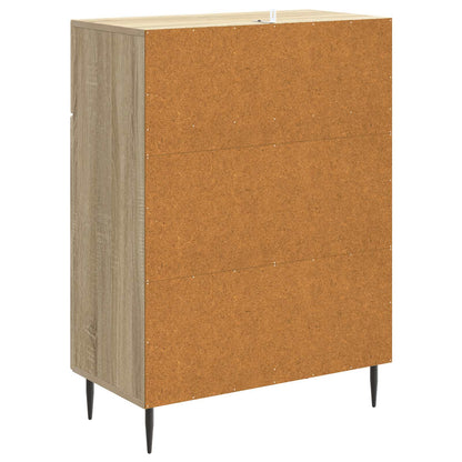 Dressoir met lade Sonoma Eiken 66 x 34,5 x 89,5 cm Bewerkt hout