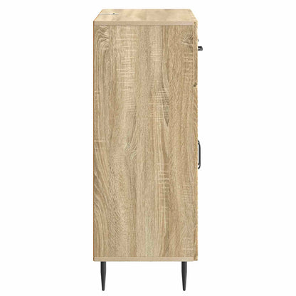 Dressoir met lade Sonoma Eiken 66 x 34,5 x 89,5 cm Bewerkt hout