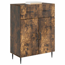 Dressoir Gerookt eiken 66 x 34,5 x 89,5 cm Bewerkt hout
