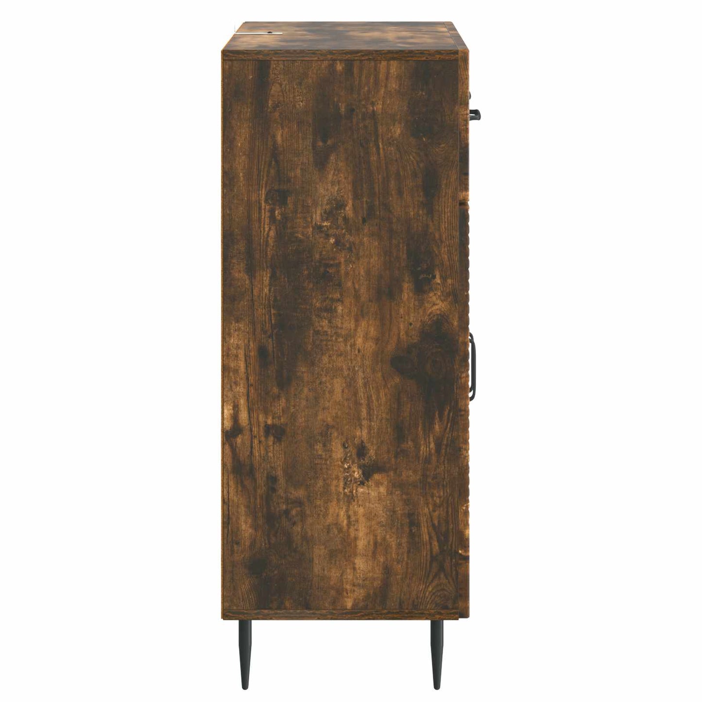 Dressoir Gerookt eiken 66 x 34,5 x 89,5 cm Bewerkt hout