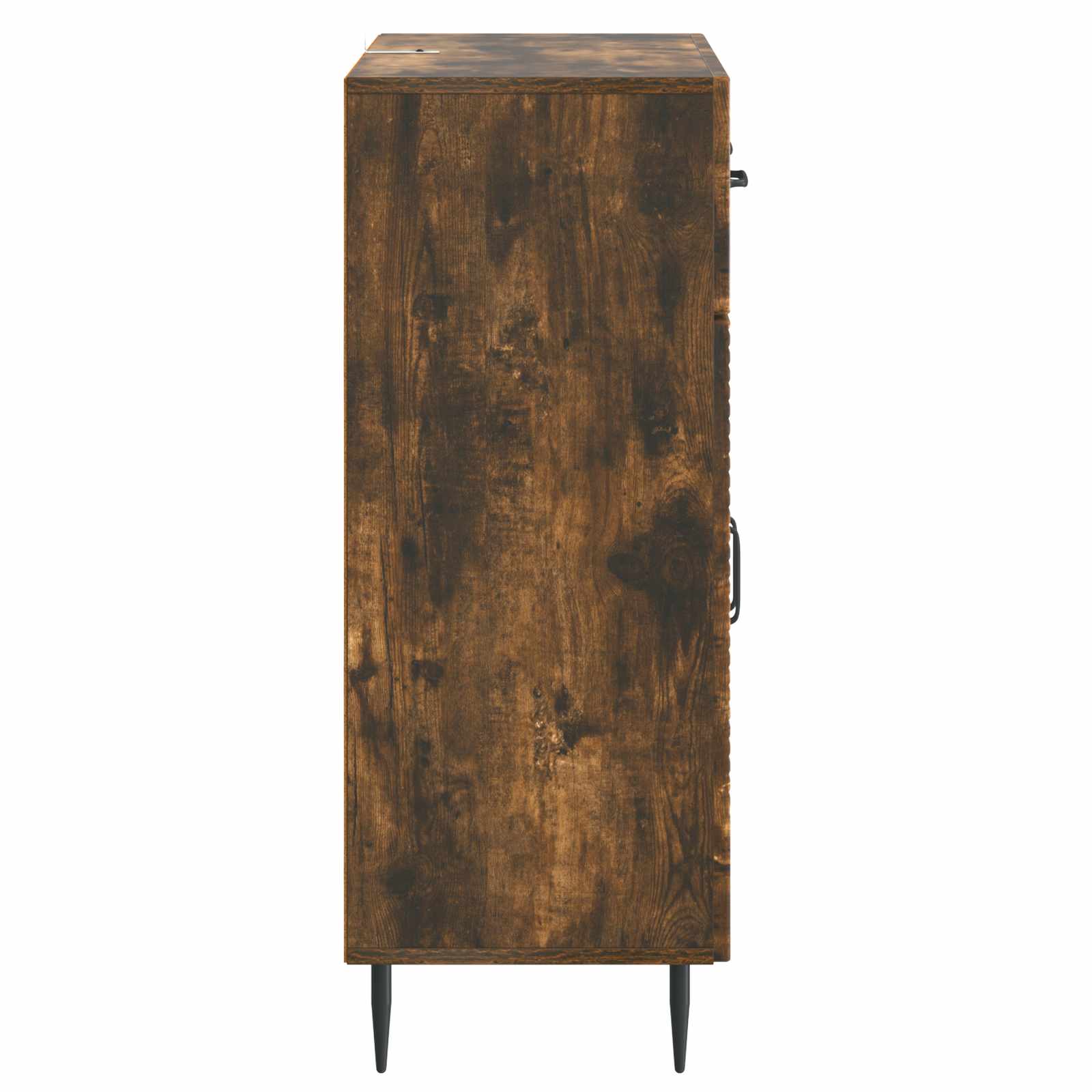 Dressoir Gerookt eiken 66 x 34,5 x 89,5 cm Bewerkt hout